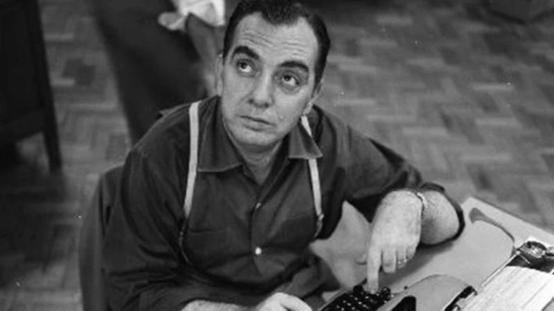 Dia Nacional do Teatro. Dramaturgo Nelson Rodrigues. Foto: Reprodução.