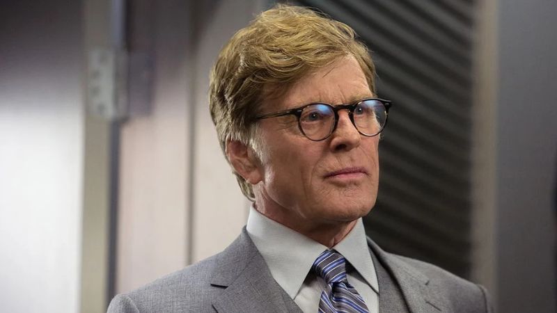 Robert Redford em Capitão América 2 - Soldado Invernal. Foto: Marvel Studios.