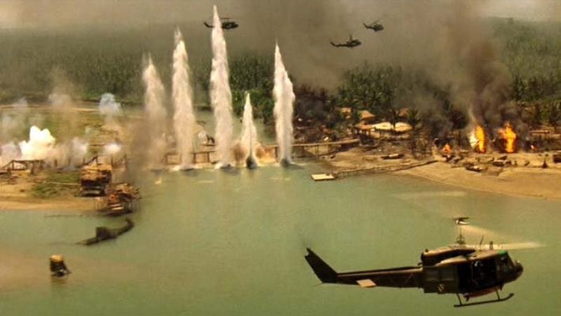 Bastidores de Apocalypse Now. Foto: Reprodução.