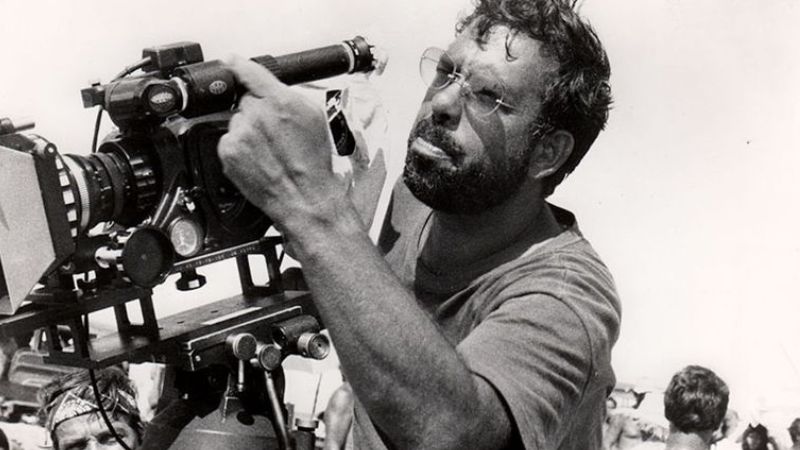 Francis Ford Coppola nos bastidores de Apocalypse Now. Foto: Divulgação.