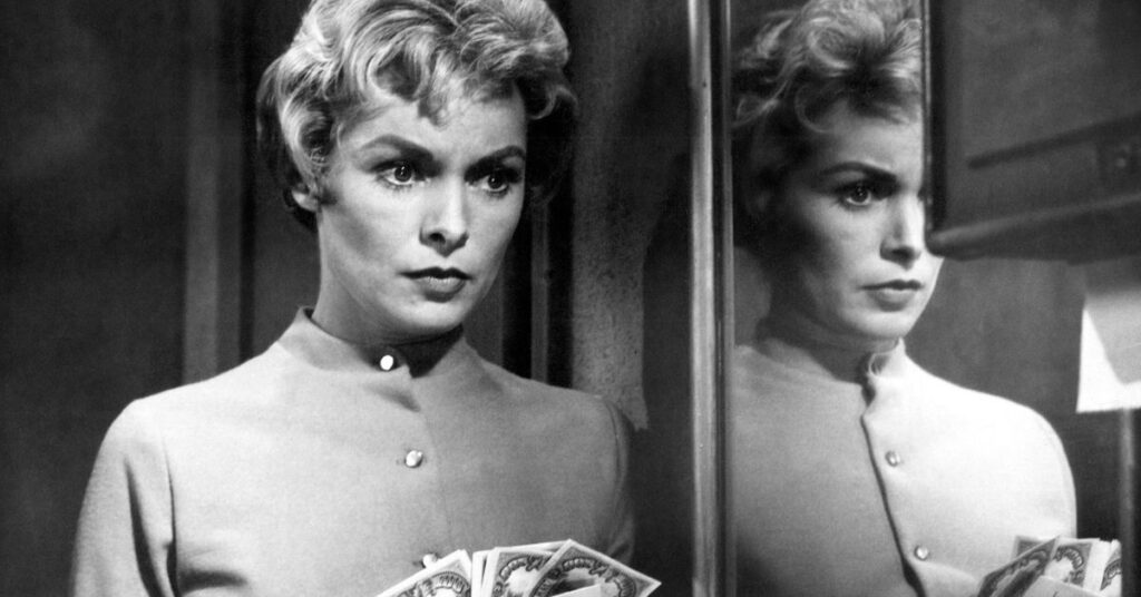 Psicose traumatizou até a sua própria protagonista. Foto: Reprodução.