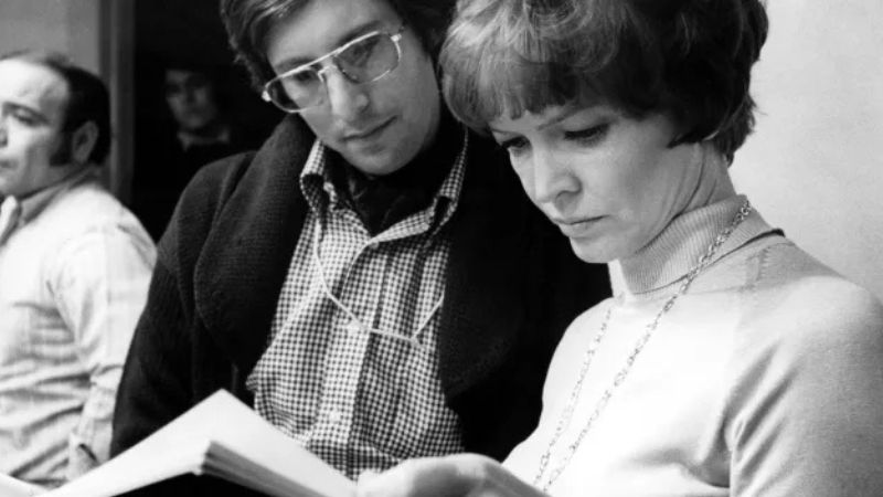 O Exorcista. William Friedkin e Ellen Burstyn. Foto: Warner Bros/Everett Collection/Deadline.