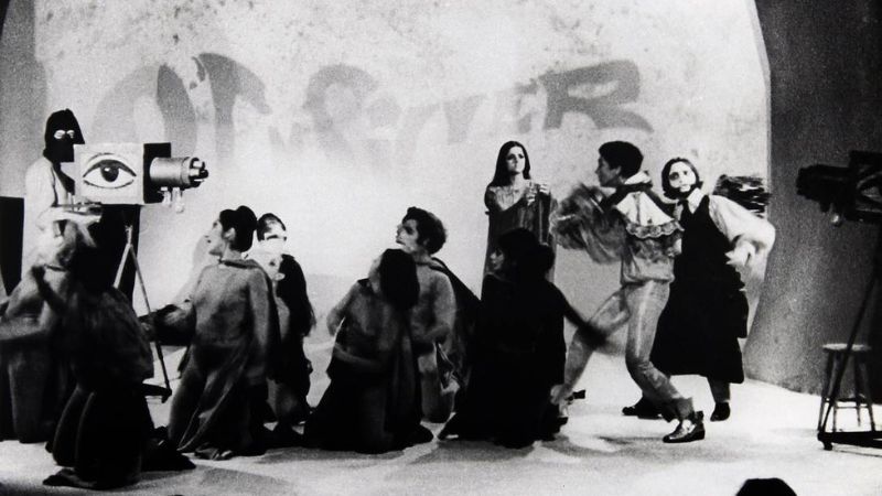 Roda Viva, de Chico Buarque, é uma das peças mais marcantes do teatro brasileiro. Foto: Divulgação/Acervo Flavio Imperio.