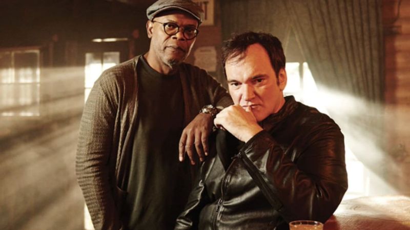 Diretores e seus atores preferidos. Quentin Tarantino e Samuel L. Jackson. 