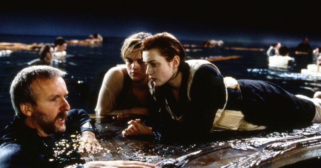 Bastidores de Titanic. Foto: Reprodução.