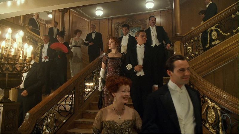 Bastidores de Titanic. Foto: Reprodução.