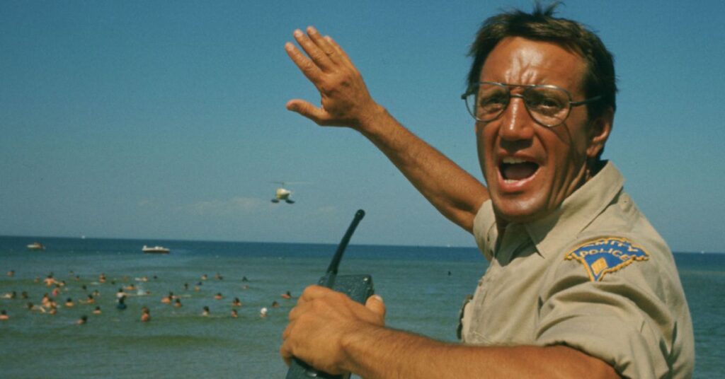 Tubarão, de Steven Spielberg, retorna aos cinemas em edição comemorativa. Foto: Reprodução.