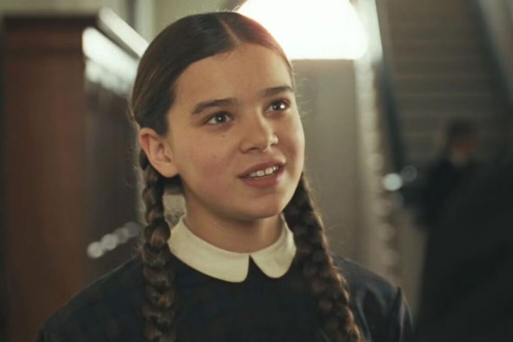 Hailee Steinfeld em "Bravura Indômita" (2010). Foto: Reprodução.