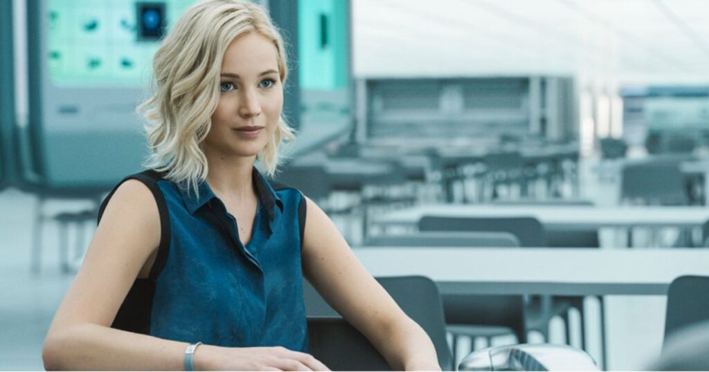 Jennifer Lawrence acreditou em "Passageiros" incialmente. Foto: Reprodução.