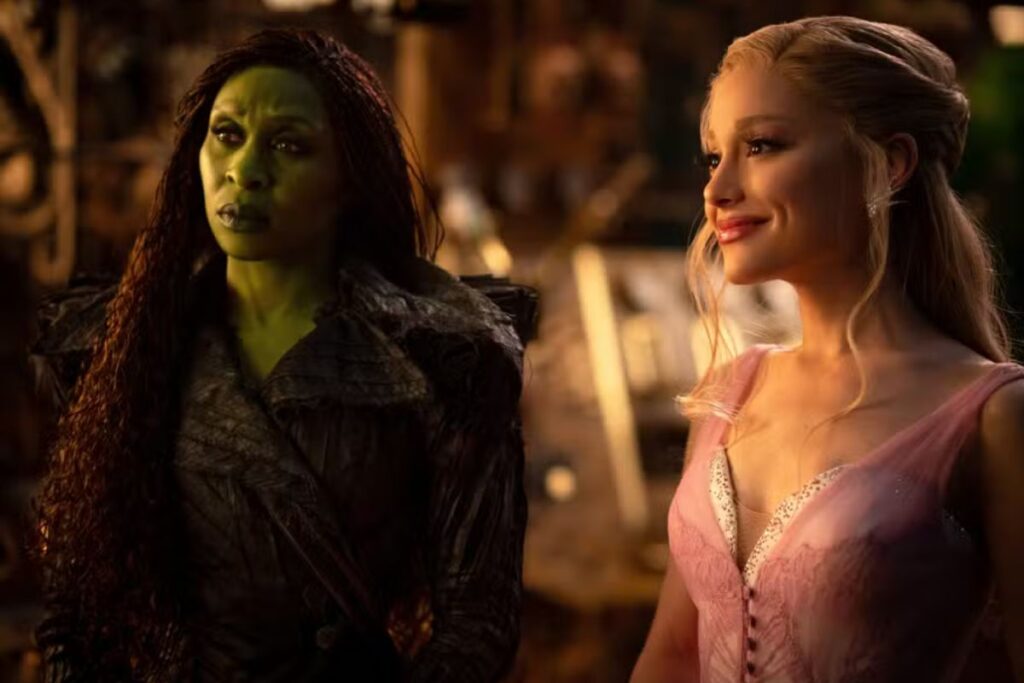 Wicked: Parte 2 se torna a maior estreia de uma adaptação da Broadway. Foto: Reprodução.