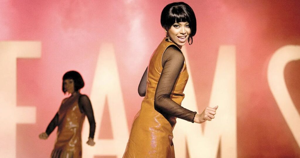 A construção de uma estrela: Beyoncé em Dreamgirls. Foto: Reprodução.