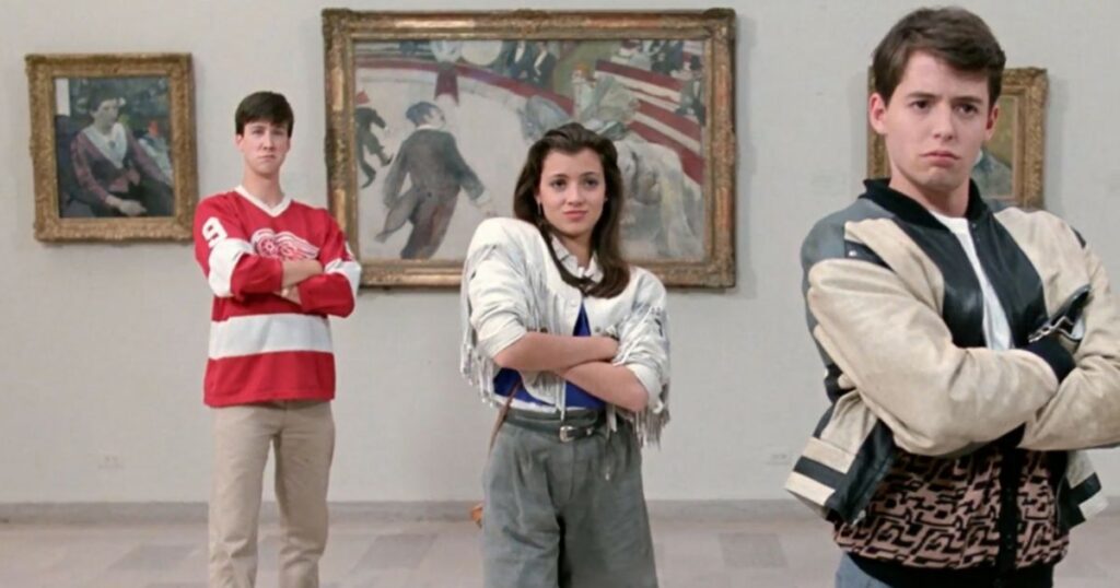 Curtindo A Vida Adoidado (1986), filme com bastidores caótico. Foto: Reprodução.