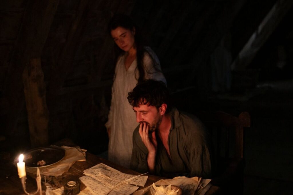 Hamnet estreia nos cinemas brasileiros nesta quinta-feira (15). Foto: Reprodução/Focus Features.